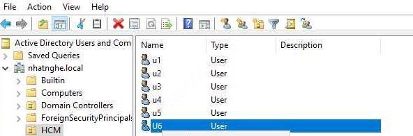 Active Directory users